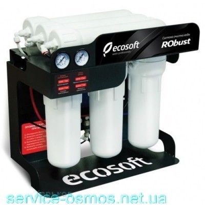 Ecosoft RObust 1000 высокопроизводительный фильтр обратного осмоса компании Экософт, Украина